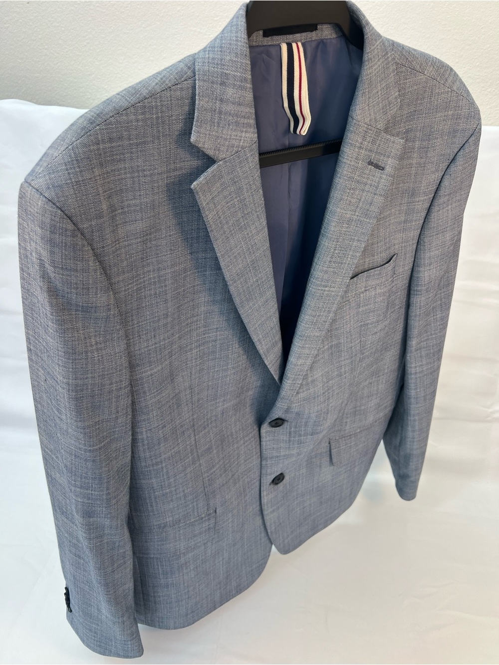 Ben Sherman Light Blue Gray Sport Coat 42R